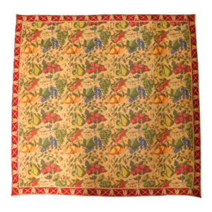 Vintage French Machine Made Tapestry. 4'9'x 4'8"