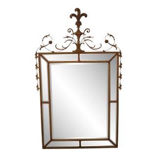 Carvers Guild Large Adams Style Gold Mirror For Sale