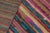Textile Rug & Kilim’s Contemporary Moroccan Style Rug in Multicolor Stripes For Sale - Image 7 of 7