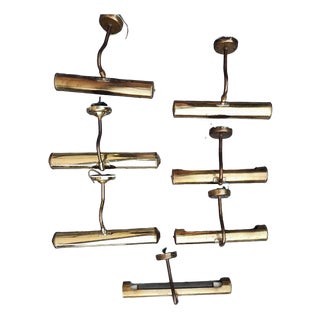 Vintage Brass Wall Lamp, 1970s For Sale