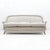 Mid-Century French Art Deco Style Sofa with Brass Details, 1950s For Sale - Image 10 of 10