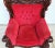 Large Asian Chinoiserie Carved Rosewood Armchair For Sale - Image 9 of 12