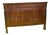 Empire Walnut Chest of Drawers with Original Gilded Bronze Ornaments For Sale
