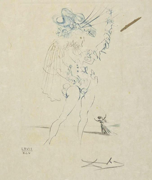 Measure for Measure, 1968, Etching