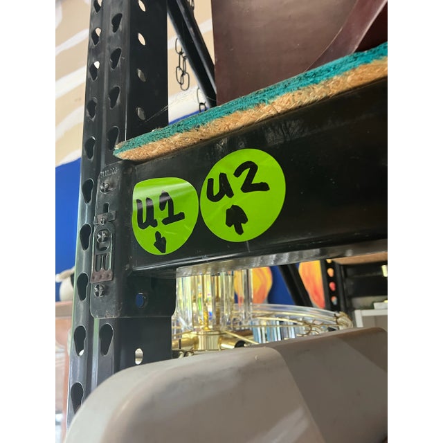 Blue 1970s Blue and White Asian Dragon Vase For Sale - Image 8 of 8