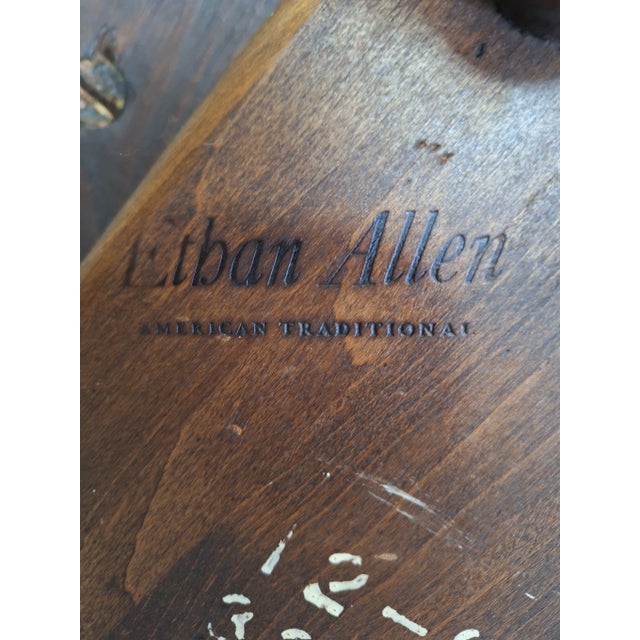 1960s Ethan Allen Swivel Desk Chair For Sale - Image 12 of 12