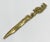 Figurative Vintage Solid Brass Dragon Letter Opener For Sale - Image 3 of 7