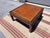 Vintage Baker Furniture Mahogany & Leather Chinoiserie Coffee Table, circa 1960s A handsome and well-proportioned cocktail...