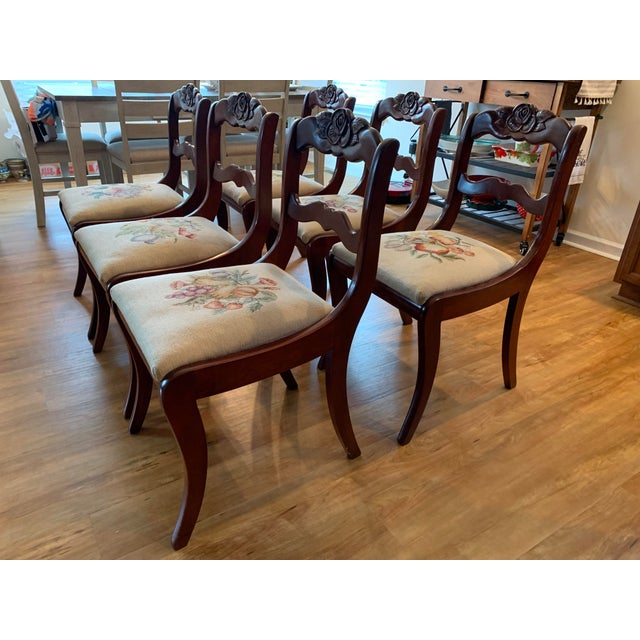 Vintage Consider H. Willett Furniture Company Victorian Rosette Carved