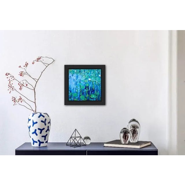 Water Gardens Oil Painting Contemporary Impressionist Style For Sale In Reno/Lake Tahoe - Image 6 of 8