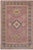 Rustic Kazak Southwestern Purple/Light Blue Wool Rug - 4'0''x5'10'' For Sale - Image 10 of 10