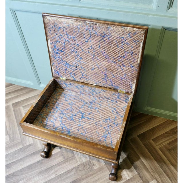 Early Victorian Sewing Box For Sale - Image 9 of 11