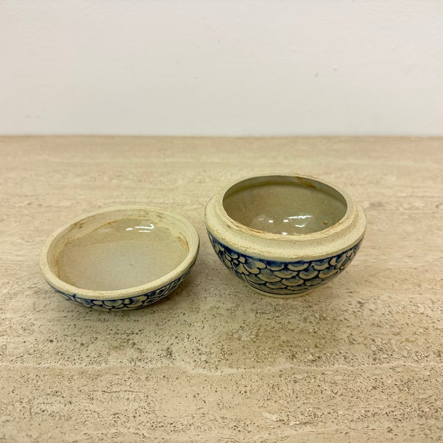 Vintage Chinese Ceramic Box, 1950s For Sale - Image 3 of 7