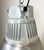 1960s Vintage Industrial Factory Pendant Lamp in Silver from Elektrosvit, 1960s For Sale - Image 5 of 18