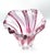 Glass Cranberry Clear Glass Vase by Josef Hospodka, 1960s For Sale - Image 7 of 18