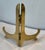 Vintage Solid Brass Petite Easel For Sale - Image 4 of 6