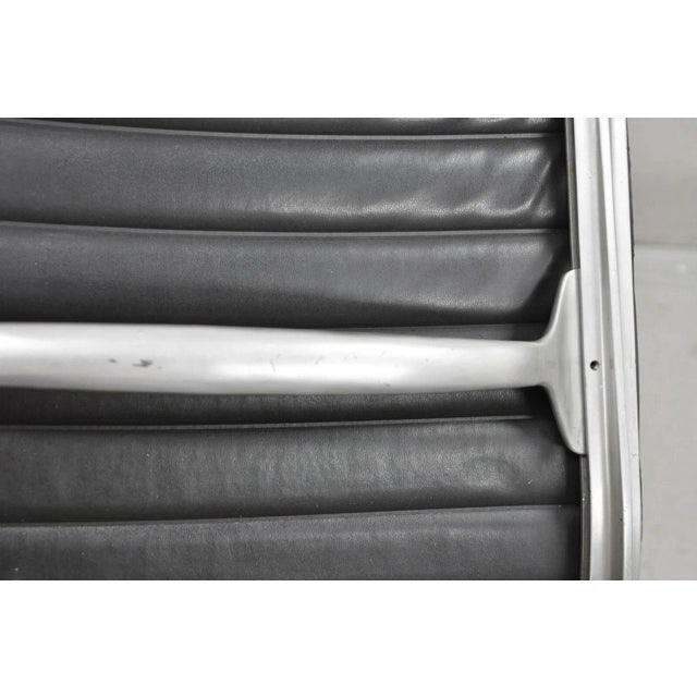 Vintage Herman Miller Charles and Ray Eames Design Swivel Aluminum Group Chair For Sale - Image 9 of 11