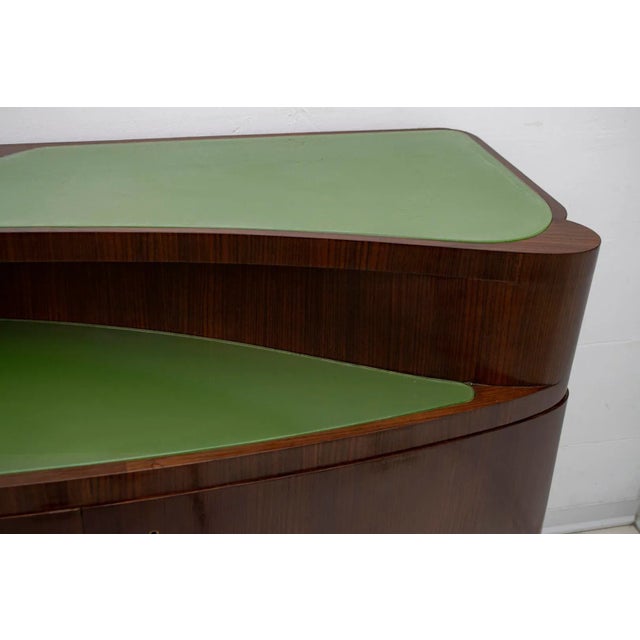 Mid-Century Modern Walnut Sideboard by Vittorio Dassi for Dassi Mobili Moderni Lissone, 1950s For Sale - Image 3 of 18