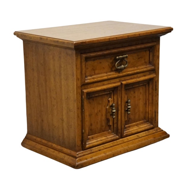 Drexel Drexel Heritage Velero Collection Italian Neoclassical 26" Cabinet Nightstand 402-620-1 For Sale - Image 4 of 12