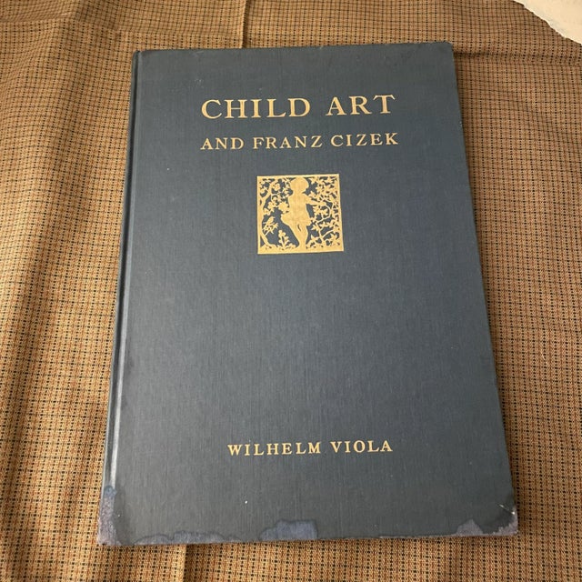 Gustav Klimt 1936 Viennese Secession / Art Nouveau “Child Art and Franz Cizek” Hardback Book With Plates For Sale - Image 4 of 9