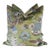 Pierre Frey Wanly Pillows in Foret Green - Pair 22" For Sale