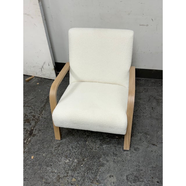 Textile Bespoke Felix Bouclé Side Chair For Sale - Image 7 of 12