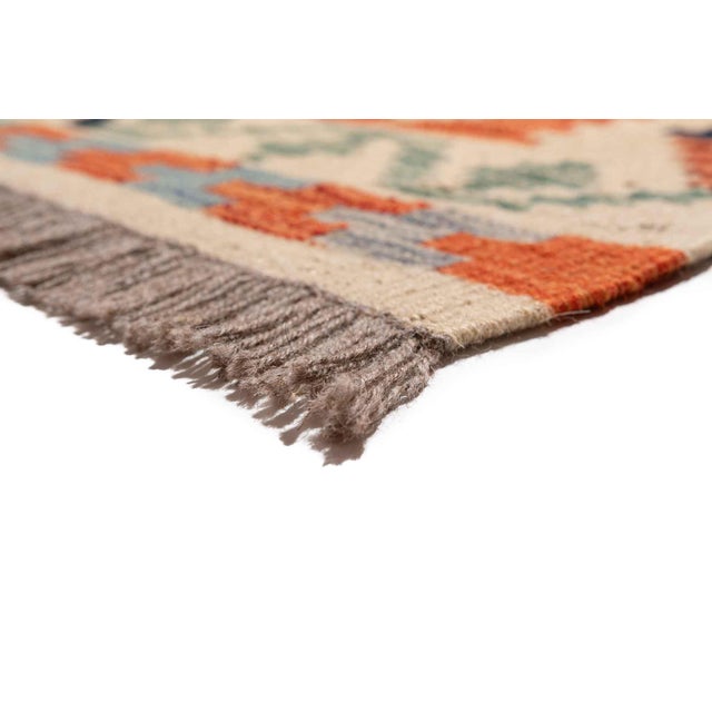 Handwoven Kilim Rug, Afghanistan For Sale - Image 18 of 18