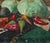 Still Life With Food Antique Oil Painting Original Soviet Art Ukrainian Artist 1971 89-109 For Sale - Image 6 of 6