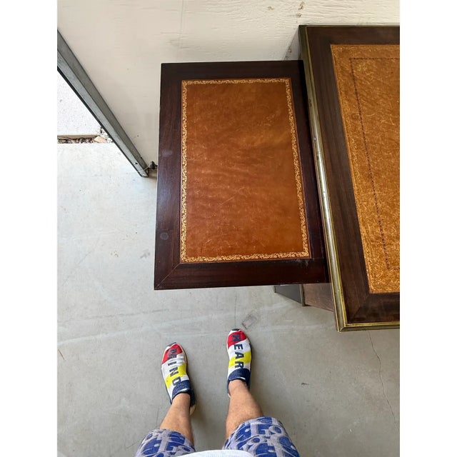 Wood Fine 19th Century French Louis XVI Writing Desk. For Sale - Image 7 of 12