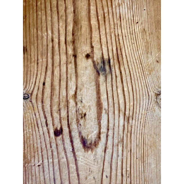 Wood Antique Stripped Pine Glazed Bar Cabinet, 1800s For Sale - Image 7 of 13