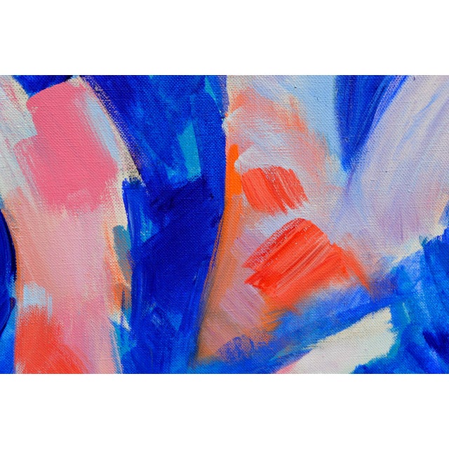 Abstract Large Scale Abstract Geometric Landscape -- Trees Over Water by Erle Loran For Sale - Image 3 of 5