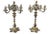 Antique French Bronze Candelabra - A Pair For Sale