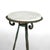 Antique Arts & Crafts Oscar Bach Style Wrought Iron & Marble Plant Stands C1920 For Sale - Image 6 of 11