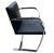 Modern Knoll Brno Flat Bar Chair by Ludwig Mies Van Der Rohe – Black Leather For Sale - Image 3 of 12