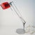 1980s Vintage Red and Chrome Table Lamp, 1980s For Sale - Image 5 of 14