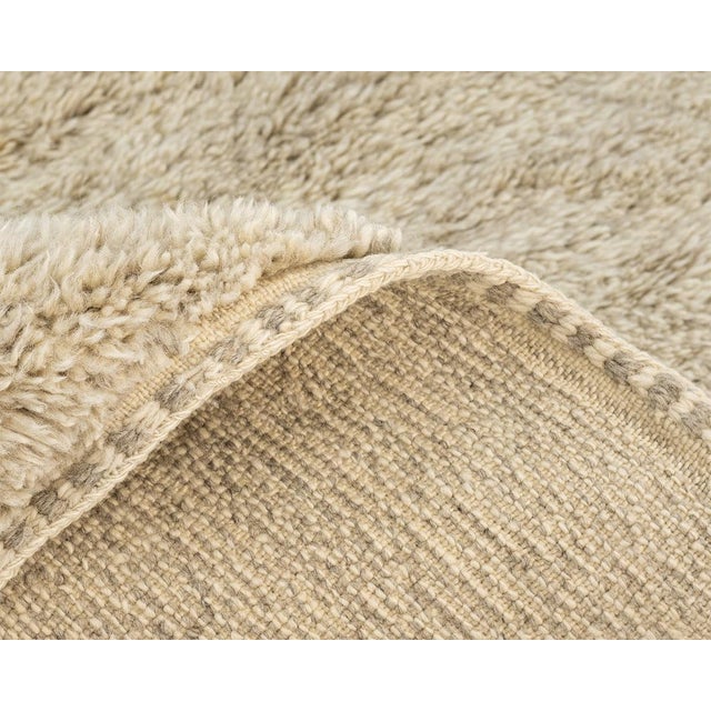 Hand-Knotted Wool Rug by Azele Studio For Sale - Image 4 of 8