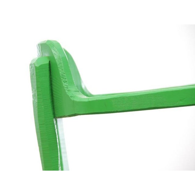 Vintage Green Side Chair For Sale - Image 14 of 17