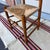 Antique Hudson Valley of New York, Queen Anne Turned Side Chair With Rush Seat, 18th Century For Sale - Image 6 of 18