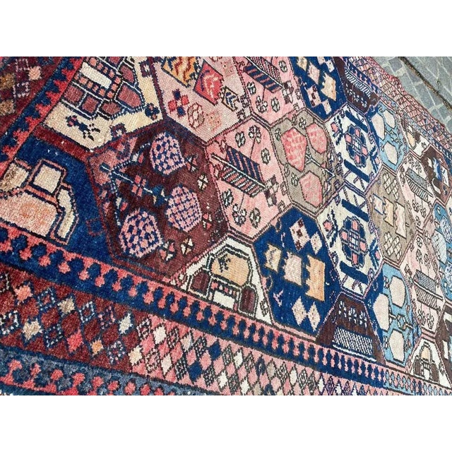 Vintage Rustic Hamadan Rug For Sale - Image 15 of 18