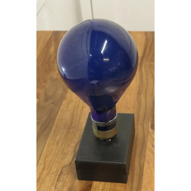 Industrial Industrial Sculpture made from an Early American Light Bulb, 1920s For Sale - Image 3 of 8