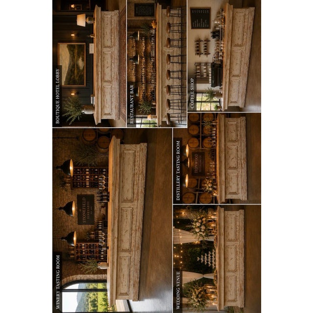 Antique General Store Mercantile Counter, Professionally Restored For Sale - Image 12 of 12