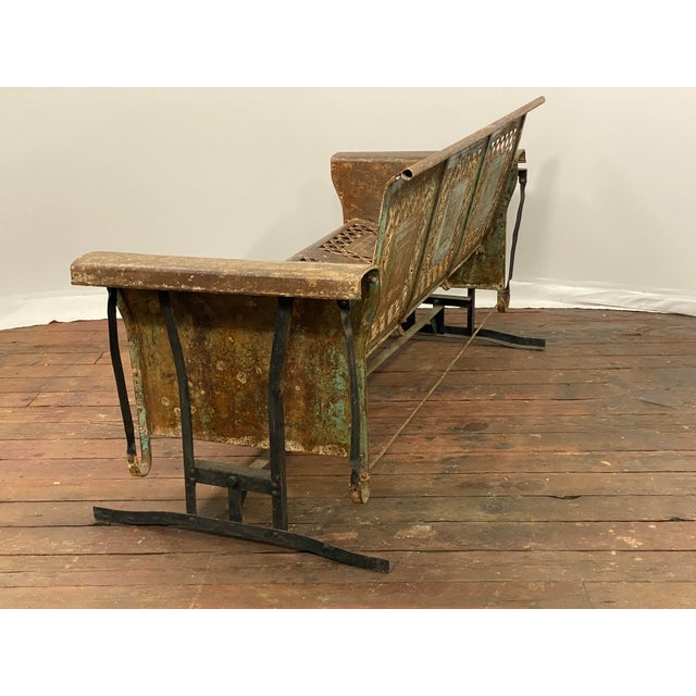Metal 1950s Bunting Iron Porch Glider For Sale - Image 7 of 15