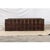 1900 - 1909 Antique Indian Teakwood and Brass Pitara Chest Console For Sale - Image 5 of 8