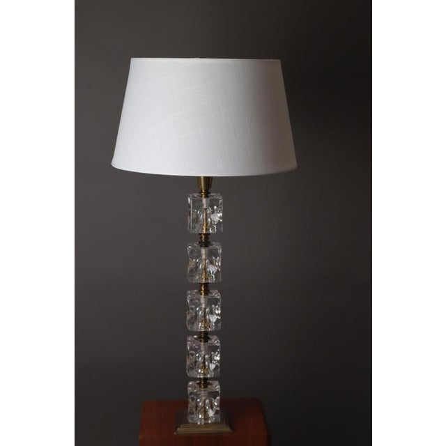 1960s German Table Lamp in Lead Crystal from Peill & Putzler, 1960 For Sale - Image 5 of 12