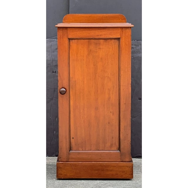 English Nightstand or Bedside Table of Mahogany For Sale - Image 11 of 13