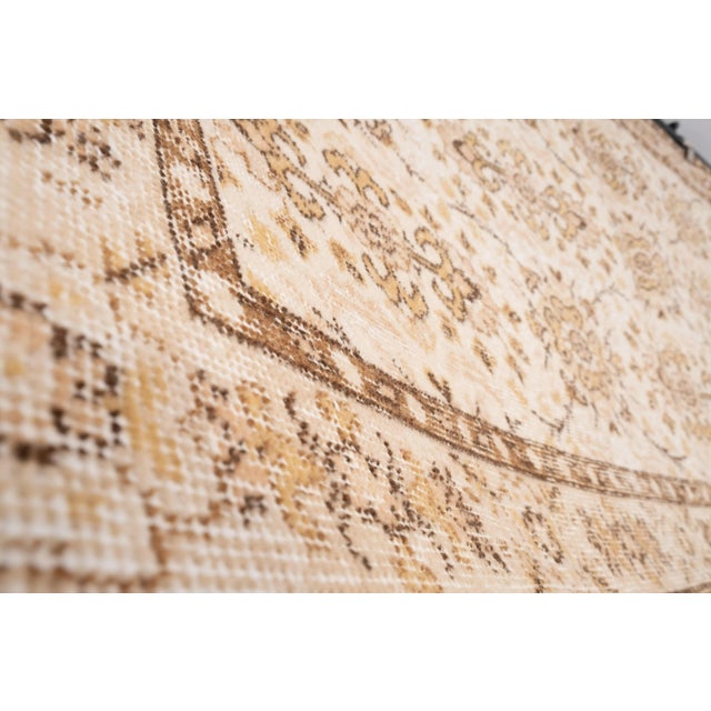 Textile Vintage Turkish Sparta Rug 3'10" X 6'11" For Sale - Image 7 of 12