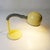 Yellow Vintage Desk Table Lamp, 1970s For Sale - Image 8 of 11