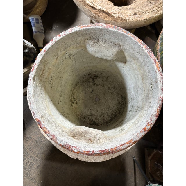 Paint Mid 20th Century European Red Painted Planter For Sale - Image 7 of 11