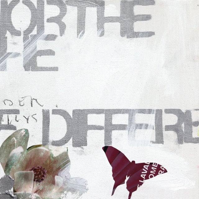 Abstract Expressionism Subway Sonnet #144 - Poetic Mixed Media Abstract Expressionism Floral Original Artwork by Susan Washington For Sale - Image 3 of 9