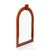 Mid-Century Modern Mid-Century Tessellated Lacquered Goatskin Arched Mirror Signed Karl Springer For Sale - Image 3 of 10